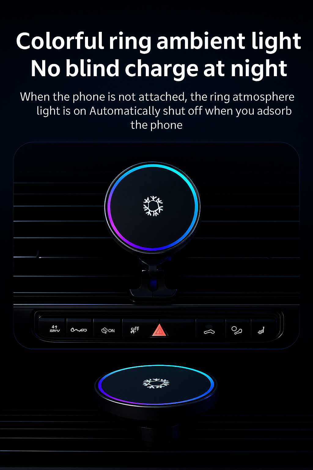 Luxora™ Cooling Magnetic Car Charger