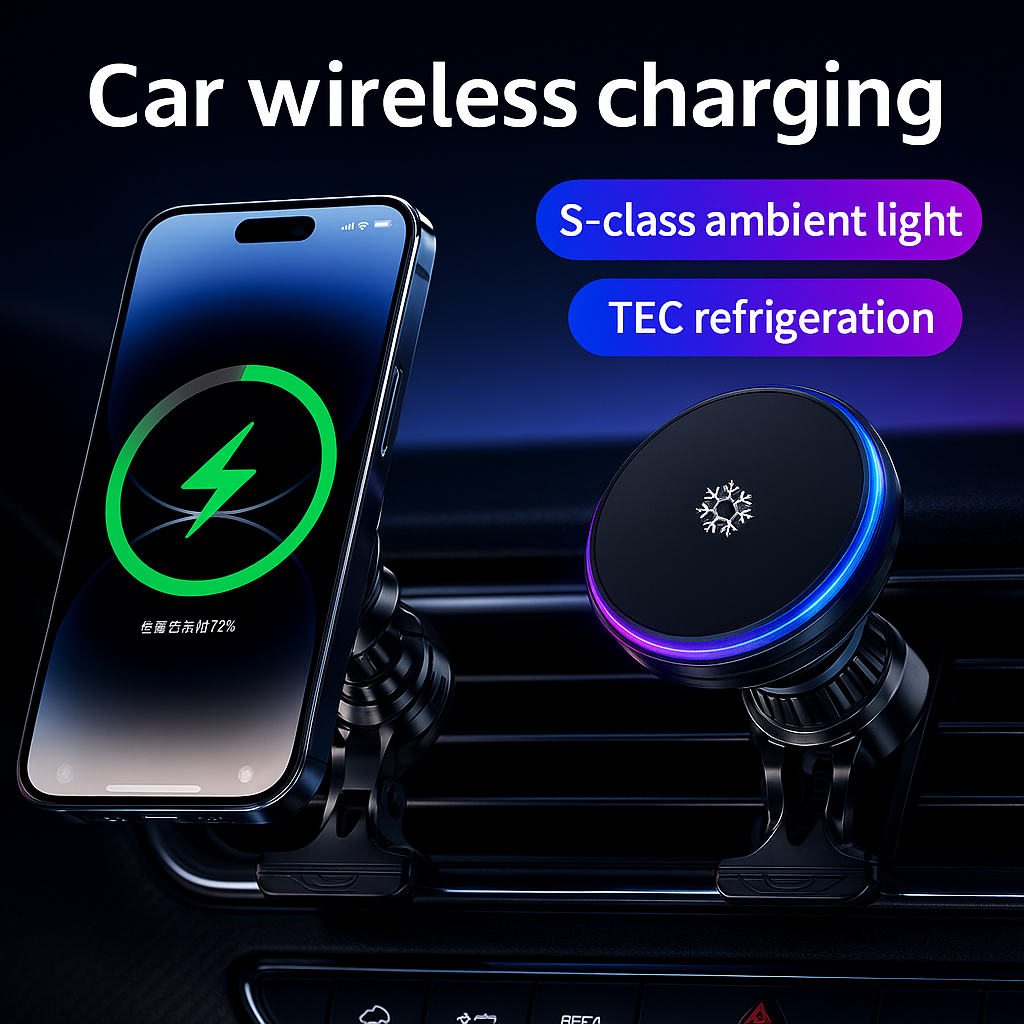 Luxora™ Cooling Magnetic Car Charger