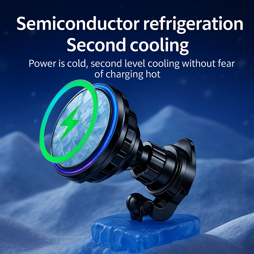 Luxora™ Cooling Magnetic Car Charger